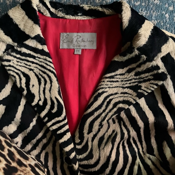 Earl Rutenberg Zebra Jacket M - Picture 3 of 4